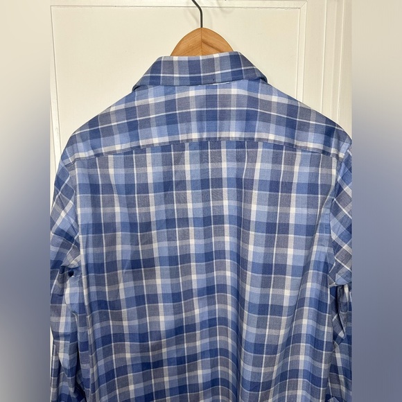 Tommy Hilfiger Slim Fit Stretch Long Sleeve Button Down 16 34/35 Large - Picture 5 of 13